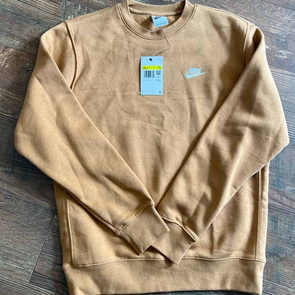Nike Other - Nike Men's Camel Crewneck Sweater